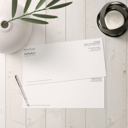 Carte de correspondance - 210 x 100 mm