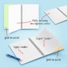 BLOC NOTES CREATIF 15 x 21 cm